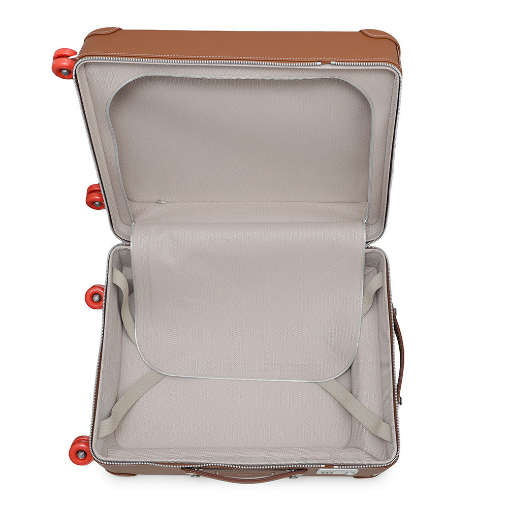 HERMES RMS Rolling Mobility Suitcase Capucine / Ecru / Beige