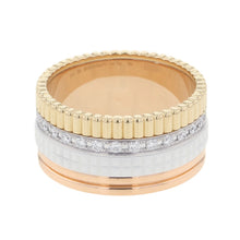 Load image into Gallery viewer, Boucheron Quatre White Diamond Ring Size 62/#22/LargeJRG0159962/JRG01599 K18PG K18YG K18WG Ceramic
