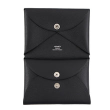 Load image into Gallery viewer, HERMES Calvi Duo Black Epsom
