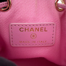 Load image into Gallery viewer, CHANEL Matelasse Drawstring Bag ChainShoulder Bag PinkAP2913 Caviar Leather
