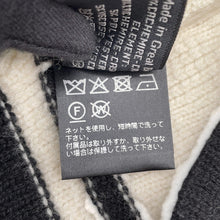 将图像加载到图库查看器中，CHANEL CC Logo Knit cap White/Black Cashmere100%
