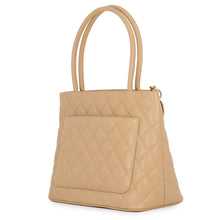 Load image into Gallery viewer, CHANEL Medallion Tote BeigeA01804 Caviar Leather
