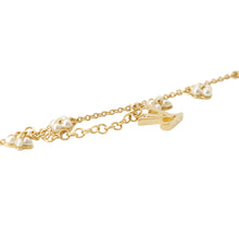 将图像加载到图库查看器中，LOUIS VUITTON Bracelet・LV Flora Gram GoldM0940A Metal Faux Pearl
