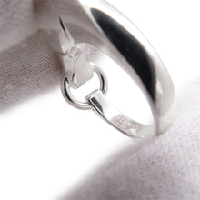 Load image into Gallery viewer, HERMES Gallop Ring Size 59/#19 SV925
