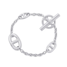 Load image into Gallery viewer, HERMES Farandole Bracelet Size LG SV925
