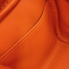 将图像加载到图库查看器中，HERMES Lindy Tangerine Taurillon Clemence Size Mini
