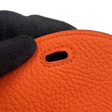 Load image into Gallery viewer, HERMES Lindy Tangerine Taurillon Clemence Size Mini
