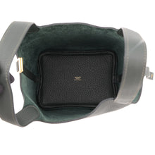将图像加载到图库查看器中，HERMES Picotin Lock Vert Mangrove Taurillon Clemence Size PM
