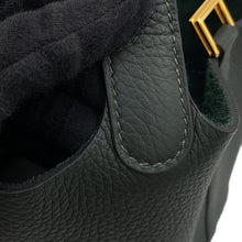 将图像加载到图库查看器中，HERMES Picotin Lock Vert Mangrove Taurillon Clemence Size PM
