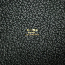 将图像加载到图库查看器中，HERMES Picotin Lock Vert Mangrove Taurillon Clemence Size PM
