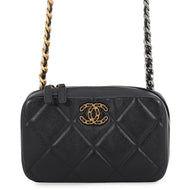 CHANEL CHANEL19 ChainShoulder BlackAP2728 Lambskin