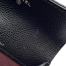 Load image into Gallery viewer, CHANEL Matelasse Flap Card Case BlackAP0214 Caviar Leather
