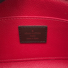 Load image into Gallery viewer, LOUIS VUITTON Pochette Cosmetic RedN47516 Damier Ebene Canvas Size PM
