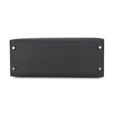 Load image into Gallery viewer, HERMES Kelly Sellier Black Epsom Size 28
