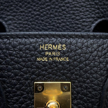 Load image into Gallery viewer, HERMES Birkin Black Togo Leather Size 25
