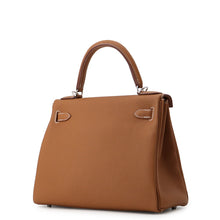 将图像加载到图库查看器中，HERMES Kelly Retourne Gold Togo Leather Size 28
