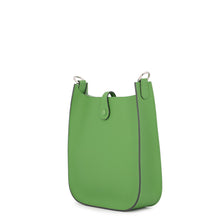 将图像加载到图库查看器中，HERMES Evelyne Sellier Vert Yucca Epsom Size TPM
