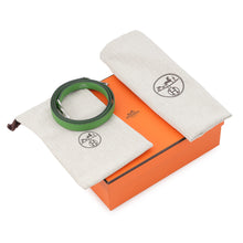 将图像加载到图库查看器中，HERMES Evelyne Sellier Vert Yucca Epsom Size TPM
