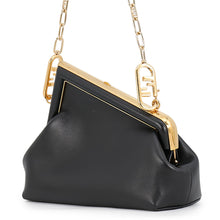 Load image into Gallery viewer, FENDI FirstSmall Shoulder Bag Black8BP129 Leather
