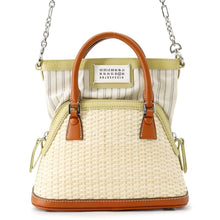 Load image into Gallery viewer, Maison Margiela Maison Margiela 5AC Classic BeigeSB1WG0031P5352T7320 Raffia Canvas Leather Size micro
