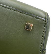 Load image into Gallery viewer, Valextra Valextra Brera 2-way Shoulder Bag Green Leather Size Medium
