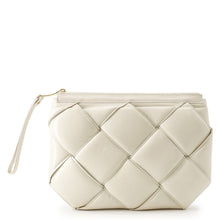 Load image into Gallery viewer, Bottega Veneta Maxi INTRECCIATO Leather Clutch Bag Beige Leather

