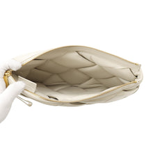 Load image into Gallery viewer, Bottega Veneta Maxi INTRECCIATO Leather Clutch Bag Beige Leather
