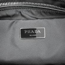 Load image into Gallery viewer, PRADA Tote Bag Black Nylon Leather
