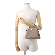Load image into Gallery viewer, FENDI Peekaboo I See You Petit Gray8BN335 Mouton Leather
