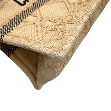 Load image into Gallery viewer, Dior Book Tote Handbag NaturalM1265ZSQD_M925 Raffia Size Small
