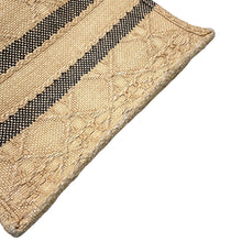 Load image into Gallery viewer, Dior Book Tote Handbag NaturalM1265ZSQD_M925 Raffia Size Small
