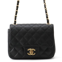 Load image into Gallery viewer, CHANEL Mini Matelasse ChainShoulder Bag BlackA35200 Caviar Leather
