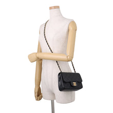 Load image into Gallery viewer, CHANEL Mini Matelasse ChainShoulder Bag BlackA35200 Caviar Leather
