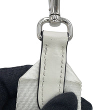 Load image into Gallery viewer, PRADA Triangle Logo Embossed 2-Way Tote Bag White1BG382_ASK_F0009 Leather
