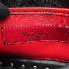 Load image into Gallery viewer, Valentino Garavani Rock Studded Spikes Black7W2B0123NAP_0N0 Lambskin Size Small
