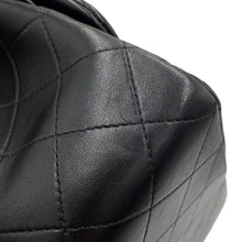 将图像加载到图库查看器中，CHANEL Jumbo Matelasse Double Flap Black Lambskin Size 30
