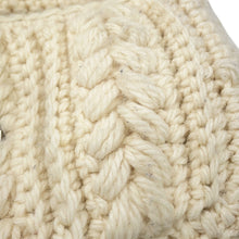 Load image into Gallery viewer, FENDI Mamma bucket White/Black16059 Wool Leather
