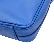 Load image into Gallery viewer, PRADA Briefcase 2way Handbag Blue2VE368_9Z2_F0NOF Saffiano LeatherLeather
