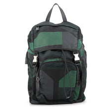 Load image into Gallery viewer, PRADA Backpack Black/GreenV135M_2AL1_F0JZ5 Nylon Leather

