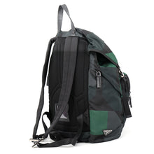 Load image into Gallery viewer, PRADA Backpack Black/GreenV135M_2AL1_F0JZ5 Nylon Leather
