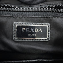 Load image into Gallery viewer, PRADA Backpack Black/GreenV135M_2AL1_F0JZ5 Nylon Leather

