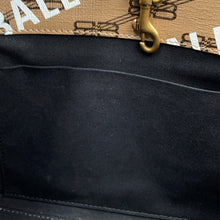 Load image into Gallery viewer, BALENCIAGA BBMonogram Shopper Bag Brown702699 PVC Size Small

