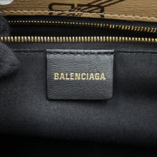 Load image into Gallery viewer, BALENCIAGA BBMonogram Shopper Bag Brown702699 PVC Size Small
