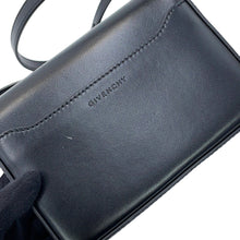 将图像加载到图库查看器中，Givenchy 4G Cross Body Bag BlackBB50HDB15S-001 Calf Leather Size Small
