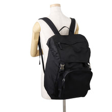Load image into Gallery viewer, PRADA Backpack BlackV135 Nylon
