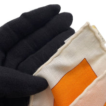 Load image into Gallery viewer, HERMES Giant Square Parcours Sans Faute - A perfect course Size 140 Orange/Corail/White Cashmere70% Silk30%
