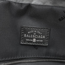 Load image into Gallery viewer, BALENCIAGA Subway Tote Trench Bag Gray826538 Leather
