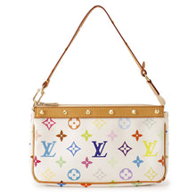将图像加载到图库查看器中，LOUIS VUITTON Pochette Accessoires BlancM92649 Monogram・Multicolor
