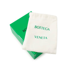 将图像加载到图库查看器中，Bottega Veneta Fragment Card Case Light Blue Leather
