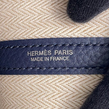 将图像加载到图库查看器中，HERMES Neo Garden Blue Nuit Togo Leather Size 23
